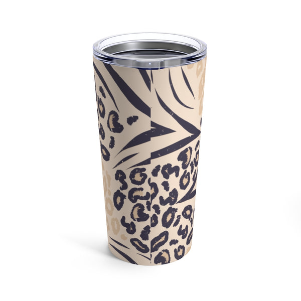 Leopard Feather Tumbler 20oz