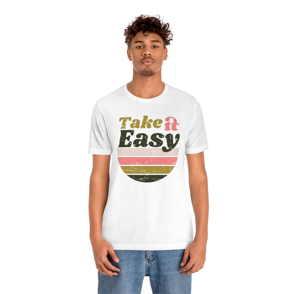 Take It Easy Stripes Unisex Tee