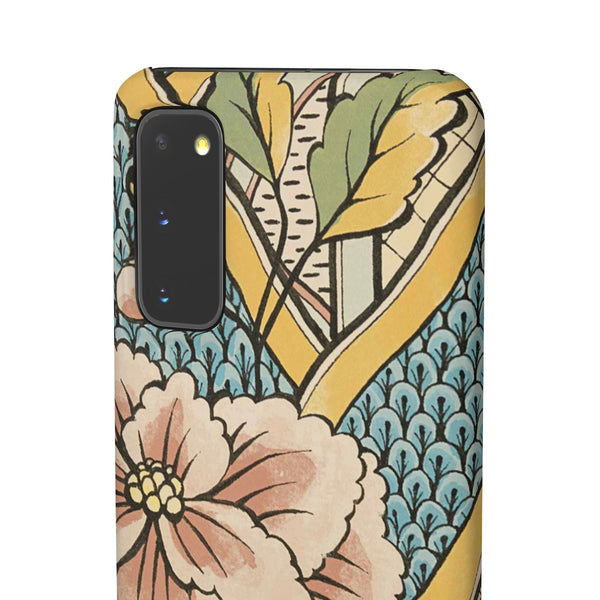 Floral Wallpaper Snap Phone Case