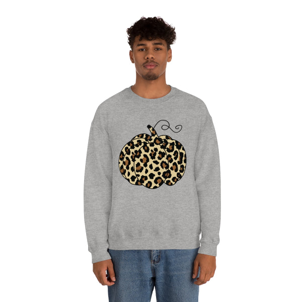 Leopard Pumpkin Unisex Sweatshirt