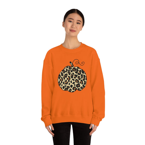 Leopard Pumpkin Unisex Sweatshirt