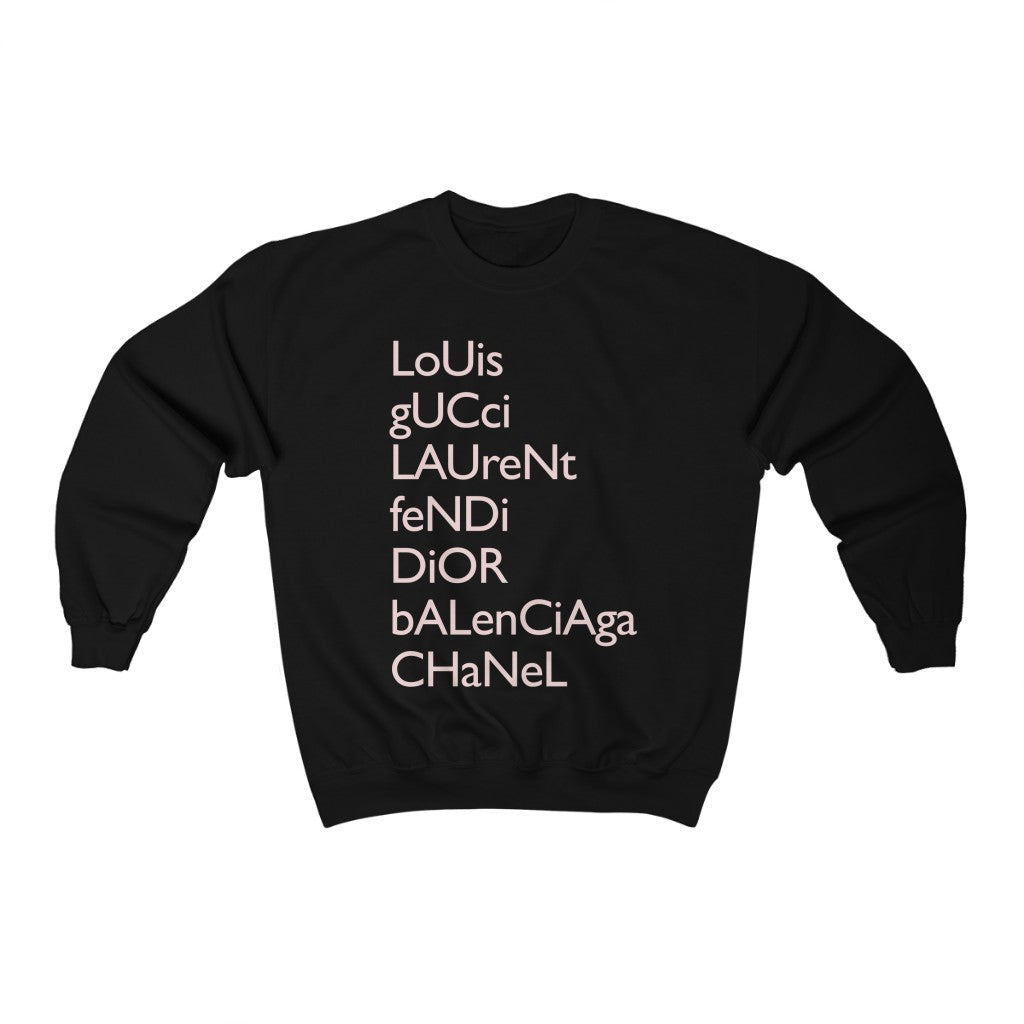 Designer Love Unisex Sweatshirt