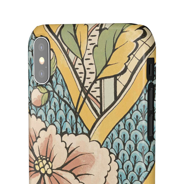 Floral Wallpaper Snap Phone Case