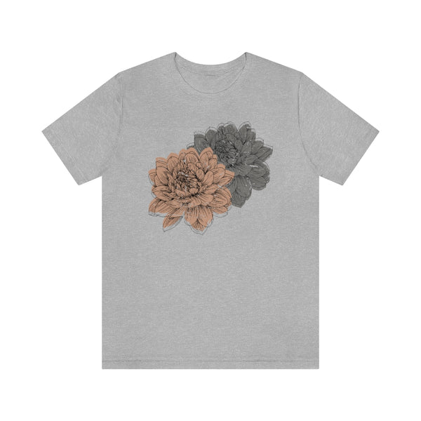 Grungy Flowers Unisex Tee