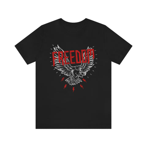 Freedom Eagle Distressed Unisex Tee