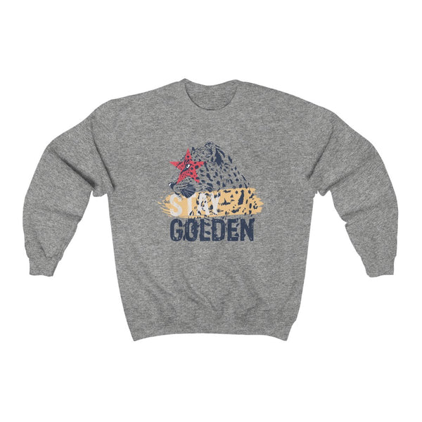 Stay Golden Star Tiger Unisex Sweatshirt