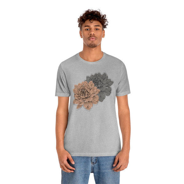 Grungy Flowers Unisex Tee