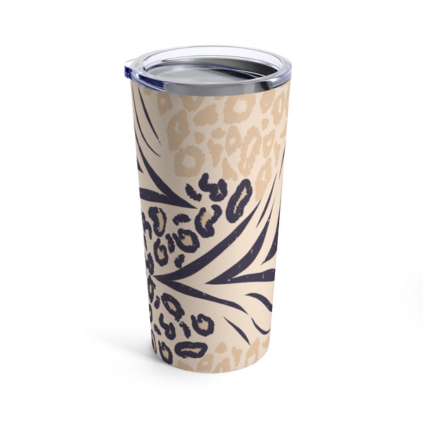 Leopard Feather Tumbler 20oz