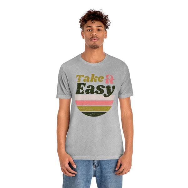 Take It Easy Stripes Unisex Tee