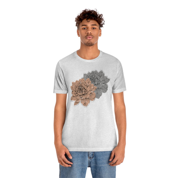 Grungy Flowers Unisex Tee