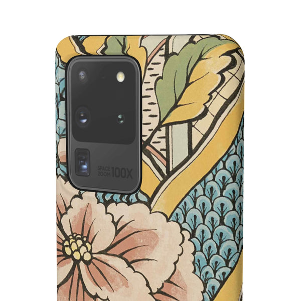 Floral Wallpaper Snap Phone Case