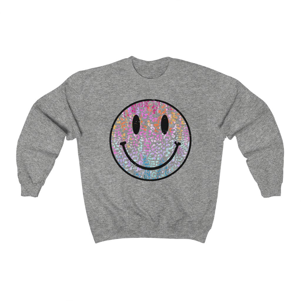 Big Smiley Face Unisex Sweatshirt