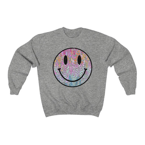 Big Smiley Face Unisex Sweatshirt
