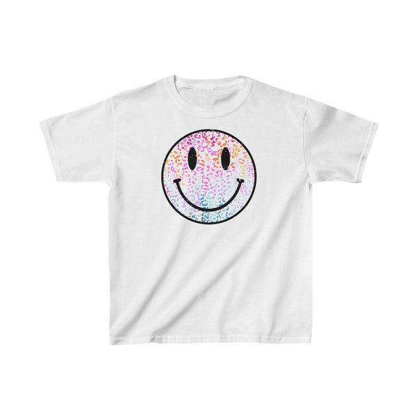 Big Smiley Face Kids Tee