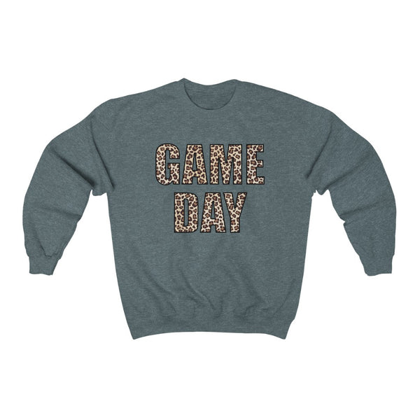 Game Day Leopard Print Unisex Sweatshirt