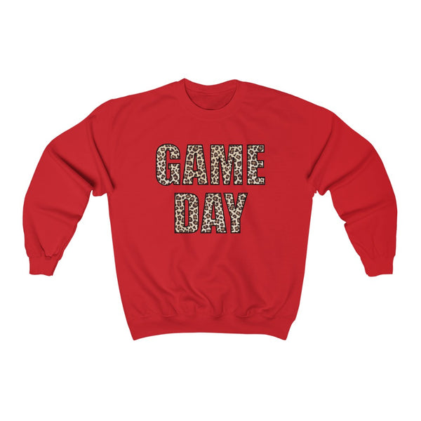 Game Day Leopard Print Unisex Sweatshirt