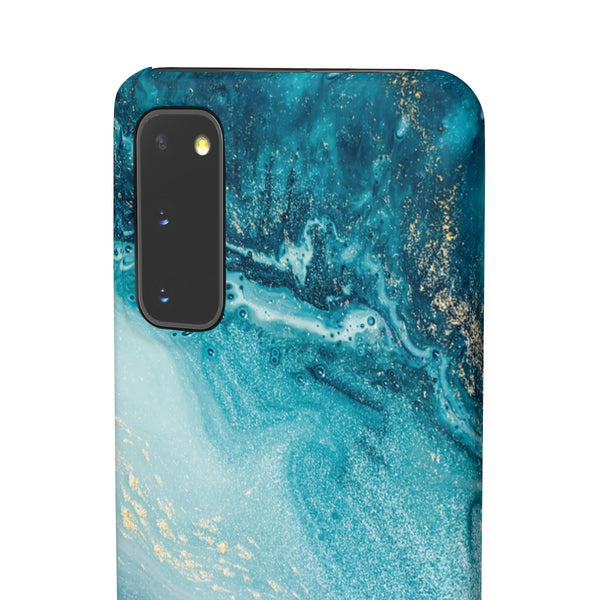 Ocean Marble Snap Phone Case