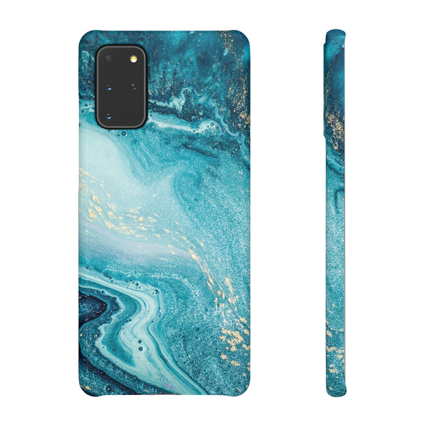 Ocean Marble Snap Phone Case