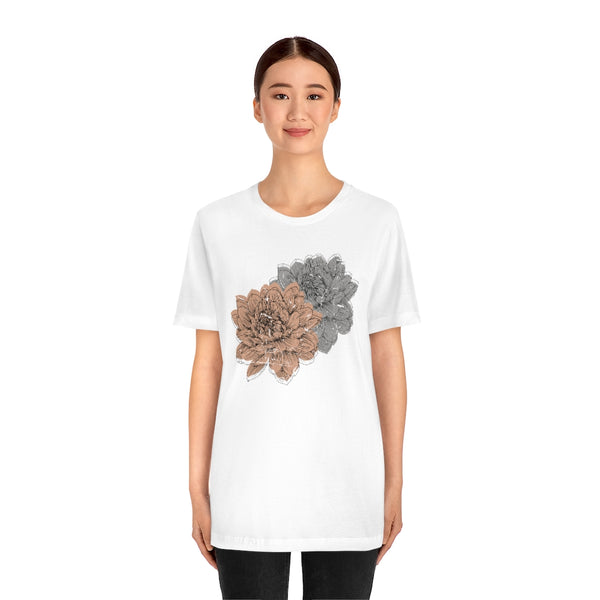 Grungy Flowers Unisex Tee