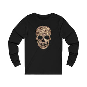 Leopard Skull Unisex Long Sleeve Tee
