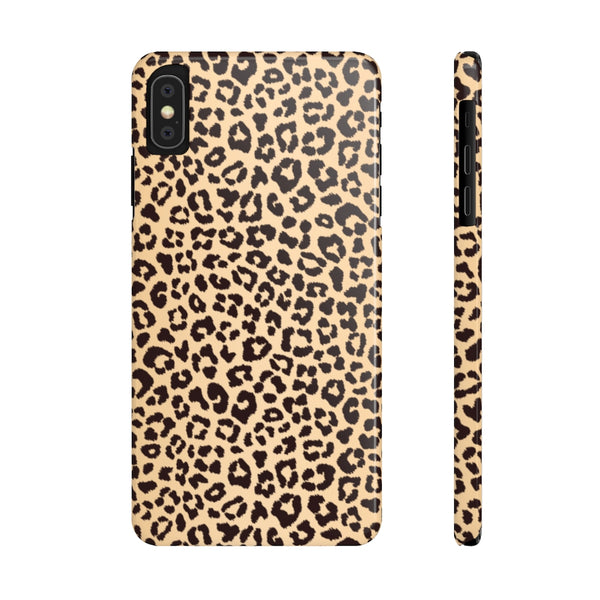 Leopard Print Snap Phone Case