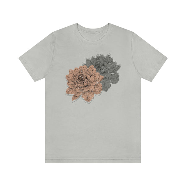 Grungy Flowers Unisex Tee