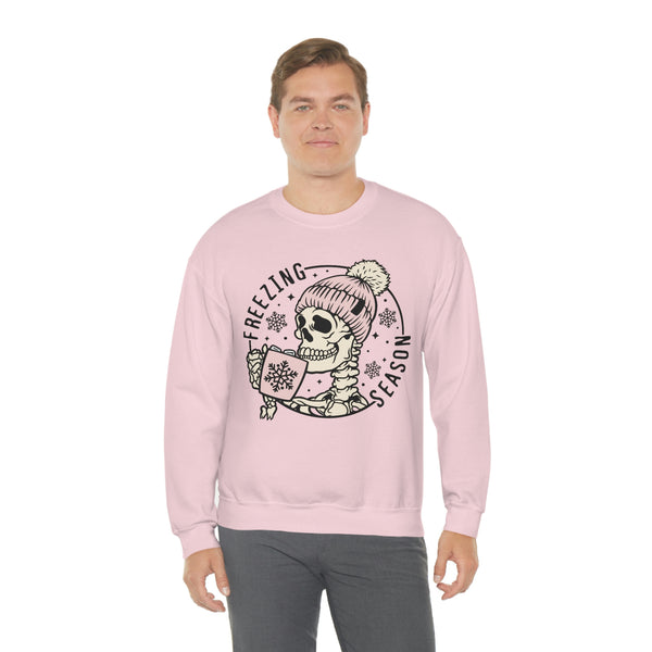 Freezing Season Skull Unisex Sweatshirt