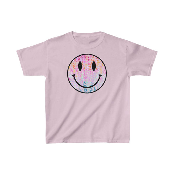 Big Smiley Face Kids Tee