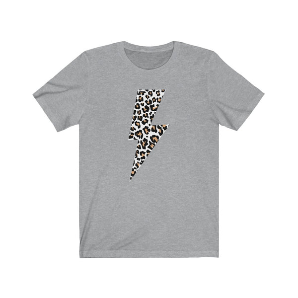 Leopard Lightning Bolt Unisex Tee