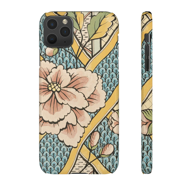 Floral Wallpaper Snap Phone Case