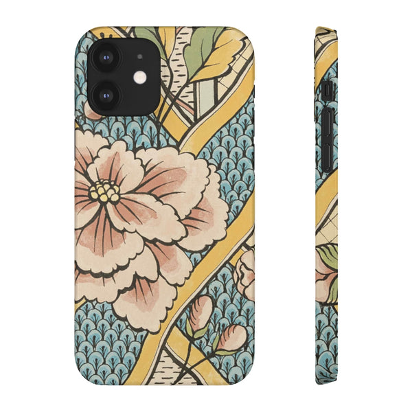 Floral Wallpaper Snap Phone Case