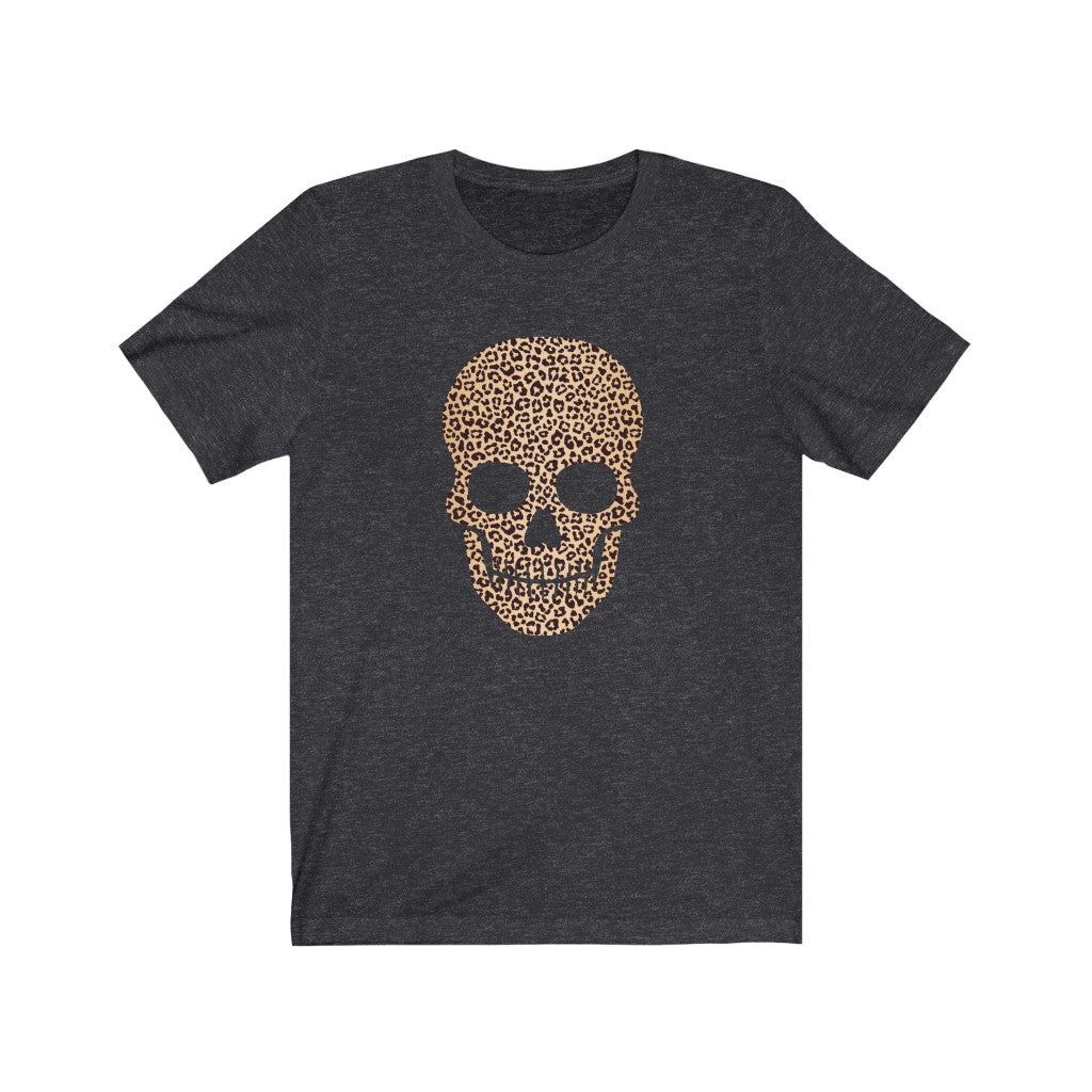 Skull Head Leopard Unisex Tee – Always Stylish Mama