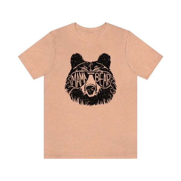 Cool Mama Bear Sunglasses Unisex Tee