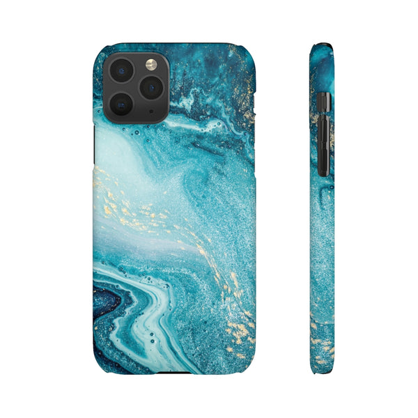 Ocean Marble Snap Phone Case