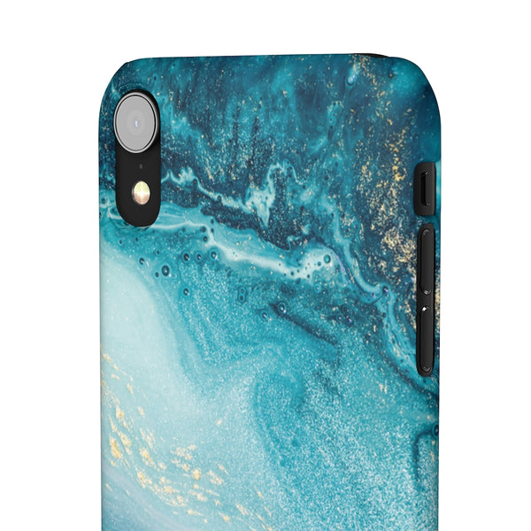 Ocean Marble Snap Phone Case