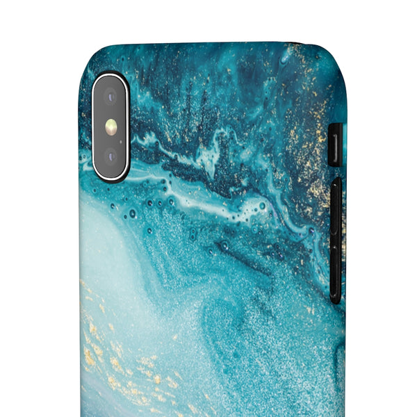 Ocean Marble Snap Phone Case