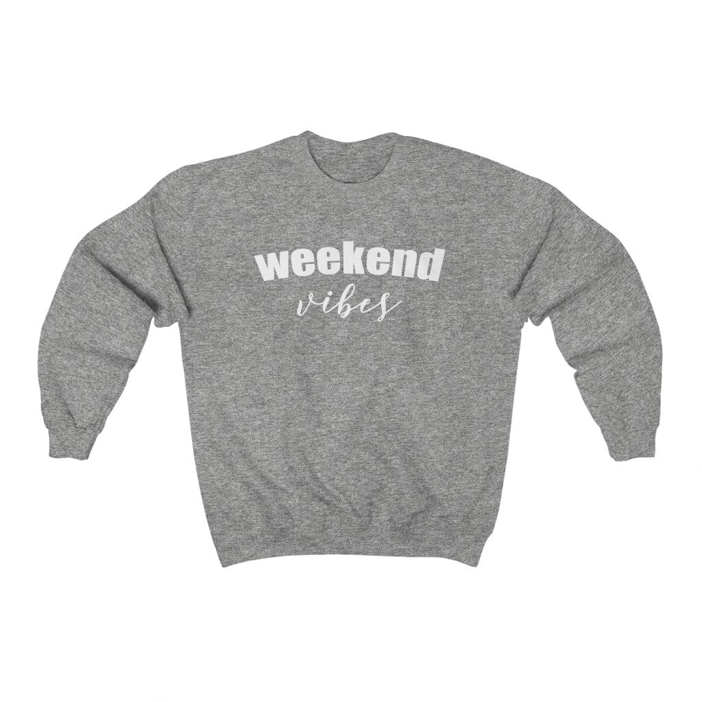Weekend Vibes Unisex Crewneck Sweatshirt