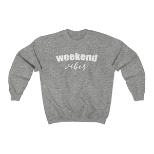 Weekend Vibes Unisex Crewneck Sweatshirt