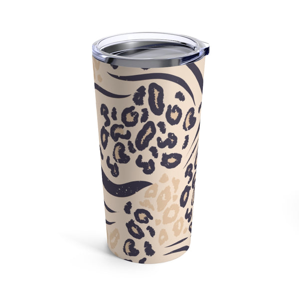 Leopard Feather Tumbler 20oz