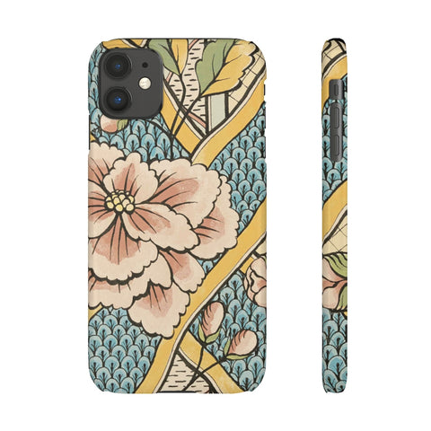 Floral Wallpaper Snap Phone Case