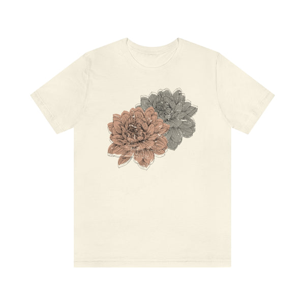 Grungy Flowers Unisex Tee