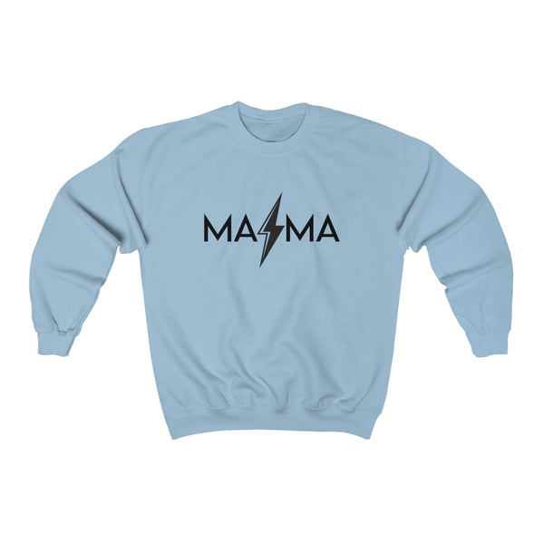 Mama Lightning Bolt Unisex Crewneck Sweatshirt